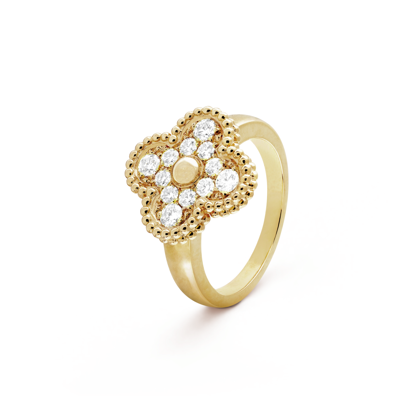BAGUE TRÈFLE ÉCLAT | OR