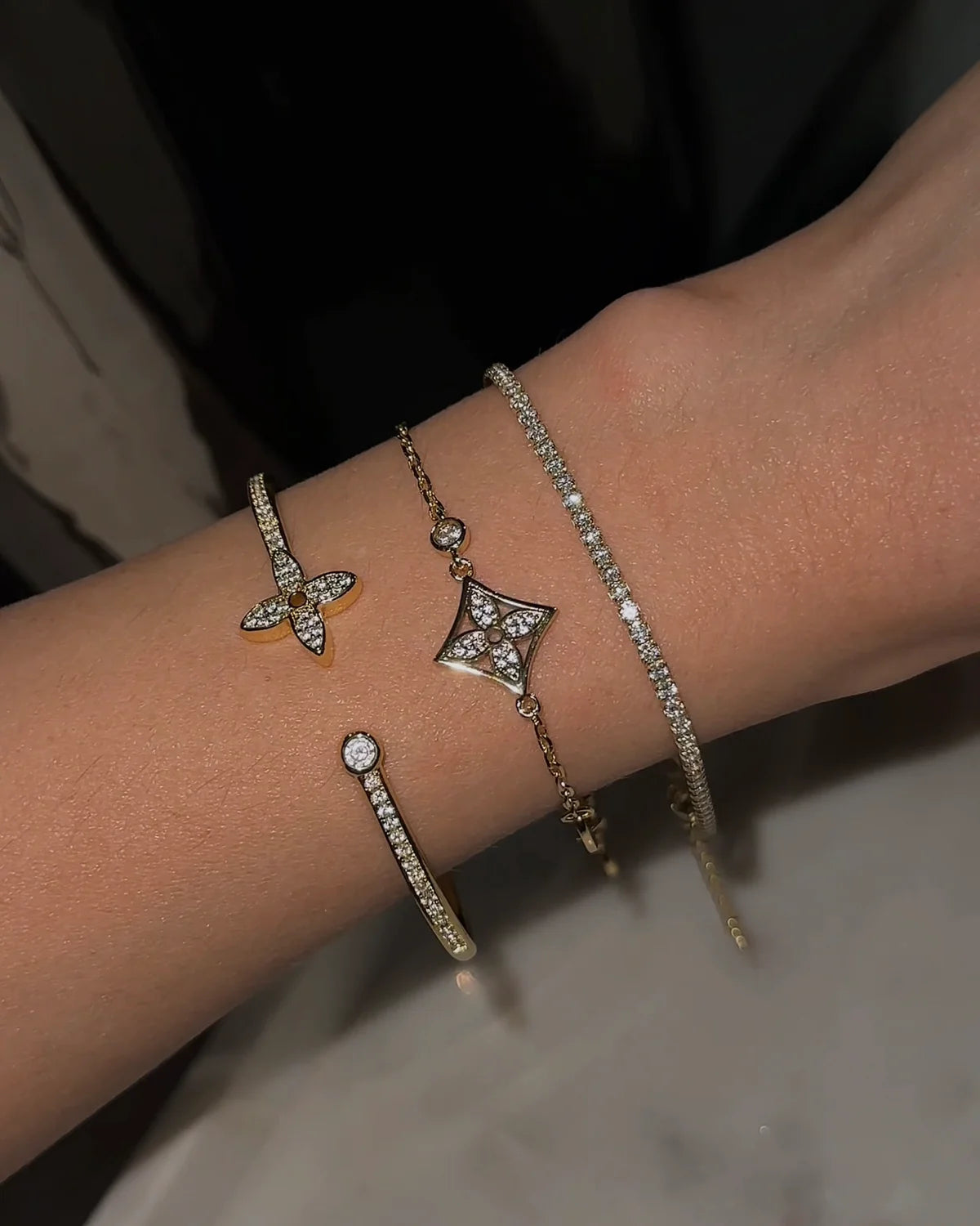 BRACELET LUMIÈRE | OR / ARGENT